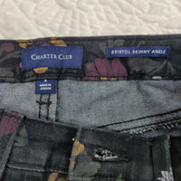 Charter Club Denim Lady Susan Ankle Pants Charcoal 4