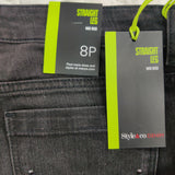 Style & Co Womens Black Casual Jeans 8P