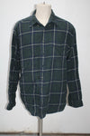 David Taylor Men's  Flannel Shirt Blue L Pre-Owned