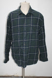 David Taylor Men's  Flannel Shirt Blue L Pre-Owned