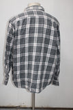 Faded Glory Men's  Flannel Shirt Gray XL(46-48) Pre-Owned