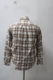 Arrow Men's  Flannel Shirt Brown S Pre-Owned