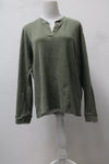 Blair Women's Top Green L Pre-Owned