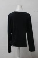 Liz Claiborne Women's Top Black L Pre-Owned