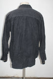 Faded Glory Men's  Flannel Shirt Black L Pre-Owned