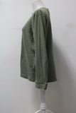 Blair Women's Top Green L Pre-Owned