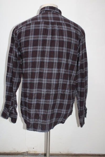 Arrow Men's  Flannel Shirt Gray M Pre-Owned