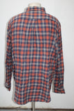 Croft & Barrow Men's  Flannel Shirt Blue XXL Pre-Owned