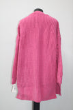 Style & Co. Women's Sweater Chenille Openfront Cardigan Pink S