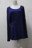 Apt 9 Women's Top Blue L Pre-Owned