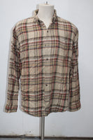 G.H.Bass & Co Men's  Flannel Shirt Yellow L Pre-Owned