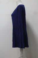 Apt 9 Women's Top Blue L Pre-Owned