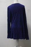 Apt 9 Women's Top Blue L Pre-Owned