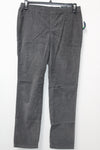 Karen Scott Womens Corduroy Casual Trousers charcoal PL/29