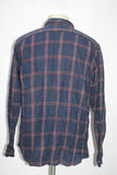 Old Navy Men's  Flannel Shirt Blue L Pre-Owned