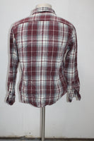 American Eagle Men's  Flannel Shirt Red M Pre-Owned