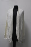 Style & Co. Women's Long Sleeve Shawl Neck Cardigan White M