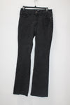 Lee Women's Midrise Bootcut Jeans Black W28 Pre-Owned