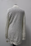 Style & Co. Women's Long Sleeve Shawl Neck Cardigan White M