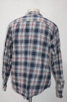 Roebuck & Co Men's  Flannel Shirt Blue XL Pre-Owned