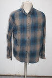 Merona Men's  Flannel Shirt Blue XL Pre-Owned