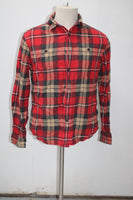 Heri Tagr Men's  Flannel Shirt Red M Pre-Owned