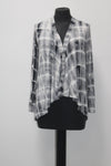 Caution To The Wind Women's Cardigan Gray L Pre-Owned