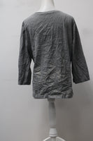 Coldwater Creek Women's Top Gray M Pre-Owned