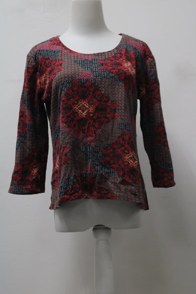 Rebecca Malone Women's Top Red M Pre-Owned