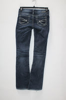 Silver Women's Boot Cut Jeans Blue W26/L33 Pre-Owned