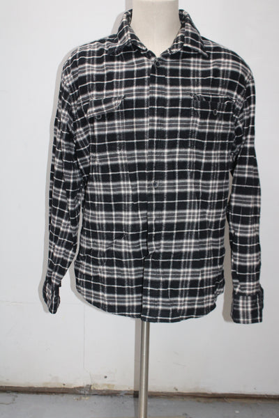 Jachs Men's  Flannel Shirt Black XL Pre-Owned