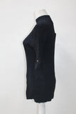 Style & Co. Women's Petite Marled Mock-Neck Sweater Industrial Blue PL