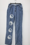 Pacsun Denim Women's 90 S Boyfriend Jeans Blue 28 Pre-Owned