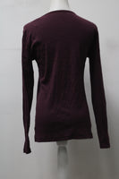 Time & Tru Women's Top Purple S Pre-Owned