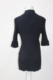 Style & Co. Women's Petite Marled Mock-Neck Sweater Industrial Blue PL