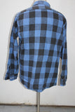 Fieldmaster Men's  Flannel Shirt Blue L TALL Pre-Owned