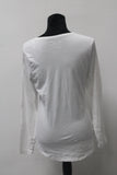 Hanes Women's Top White M Pre-Owned