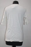 Karen Scott Elbow-Sleeve Cotton Top Bright White S