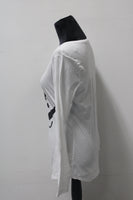 Hanes Women's Top White M Pre-Owned