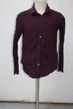 Alfani Men's  Flannel Shirt Purple S Pre-Owned