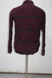 Alfani Men's  Flannel Shirt Purple S Pre-Owned