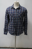 Arizona Men's  Flannel Shirt Blue M Pre-Owned