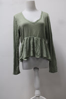 Olivia Rae Women's Top Green XL Pre-Owned