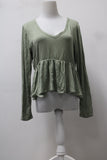 Olivia Rae Women's Top Green XL Pre-Owned