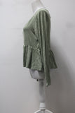 Olivia Rae Women's Top Green XL Pre-Owned