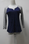 No Boundaries Women's Top Blue S Pre-Owned