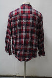 Club Room Men's  Flannel Shirt Red XL Pre-Owned