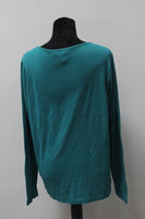 White Stag Women's Top Aqua XL Pre-Owned