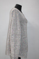 Style & Co. Women's Sweater Confetti Yarn Pullover White XL