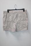 INC WOMEN'S LINEN ZIPPER SHORT BEIGE 2XL